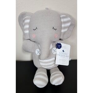 Living Textiles Australia Theodore Elephant Knitted Toy NWT